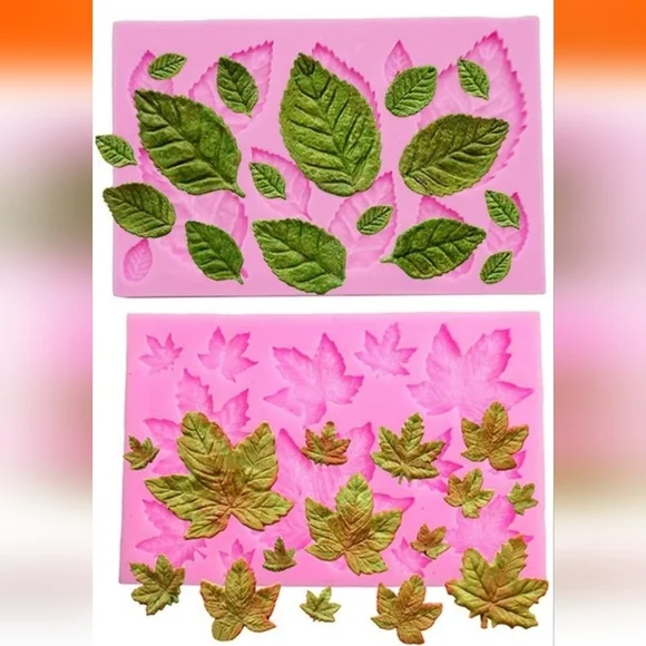 Tree Leaf Silicone Mold Maple Leaf Fondant Mold For Cake Decoration - Picture 5 of 5